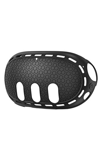 Choice black Silicone VR Shell Protective Cover Compatible with Meta Quest 3 Accessories, Comprehensive Pro