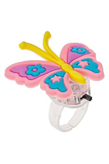ANTBRO Set of Illuminated Animal Rings, 5 Pieces, Multicolor, LED Function with 2 Colors