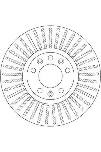 TRW Brake disc CITROËN C5 AIRCROSS (A_) 2018-2024