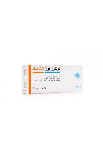 JP Concor Cor 2.5 mg 30 tablets