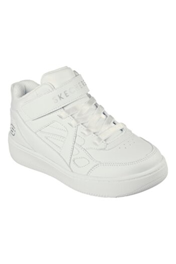 SKECHERS , Sport Court 92 -leather sneakers, Off-white, 31 EU