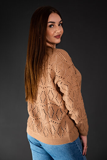 Eleganza fashion Elegant Crochet Sweater