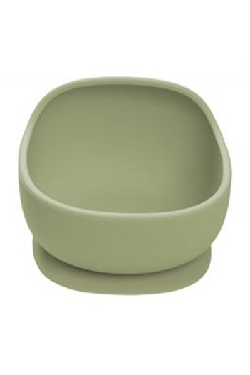 APPEKIDS Silicone bowl with suction cup, AppeKids, Classic - Raw Green
