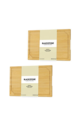 Blackstone Bamboo Chopping Boards Set of 2 – 44 x 28 cm