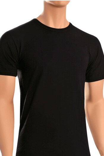 Öts Men's T-Shirt Closed Collar Half Sleeve (100% Cotton)