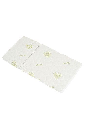 Hugzzz Dreamland foldable travel mattress, anti-allergic Aloe Vera cover, carrying bag, 120x60x5 cm