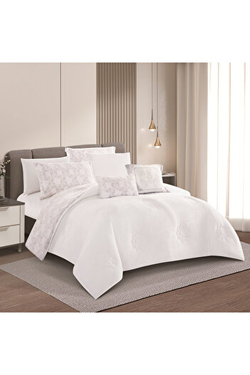 HOURS Horse double-sided winter bedspread, fur and velvet, suitable for a double bed size of 200 x 200 cm, consisting of 8 pieces, 240 stitches