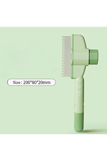 Choice Green Stainless Steel Pet Flea Comb for Cats Floating Hair Removal Brush Grooming Cleaning Tool Pet