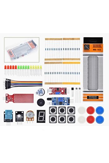 Choice kit Starter Kit for Arduino Uno R3 Breadboard Basic simple learning kit, sound/water level/humidity/