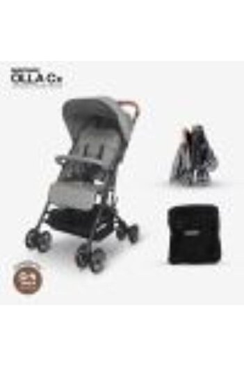 Babydoes OLLA CX - Baby Stroller, 5-Point Harness, One-Hand Fold, 0-4 Years (Up to 20 kg) - Grey
