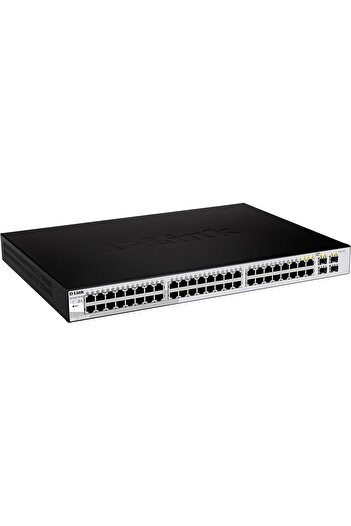 D-Link DGS-1210-52 Managed Gigabit Switch (52 Ports, 48 x 10/100/1000 Mbps Ports, 4 x SFP/Combo Slot
