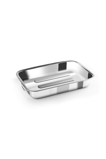 Perfect Home Stainless steel baking tray 37x28x6 cm