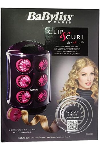BABYLİSS Curl Pods, Long Lasting Bouncy Curls, Corded Electric