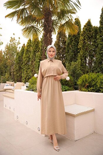 JESSE STORY Women's Dress 2-Piece Set Modal Fabric 140 cm