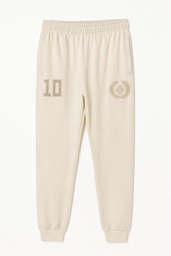 TOMMY LIFE ΑΝΔΡΙΚΗ ΦΟΡΜΑ GARSON JOGGER T18EG-11318-EKRU Ανδρική φόρμα για αγόρια Jogger