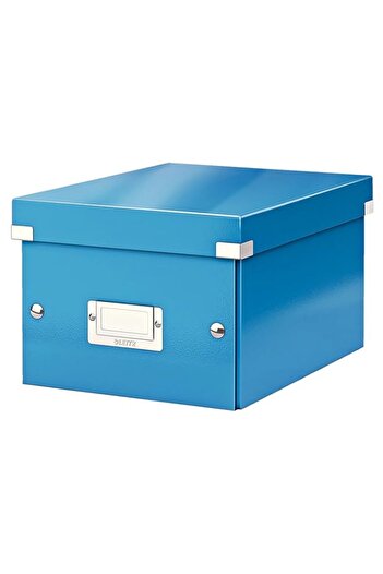 Generic Leitz A5 Storage Box, Click and Store Range 60430036 - Small, Blue