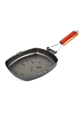 Generic ECVV Grill Pan with Handle, Nonstick Grill Pan for Stove Tops, Induction Compatible KBBQ Grill Pan