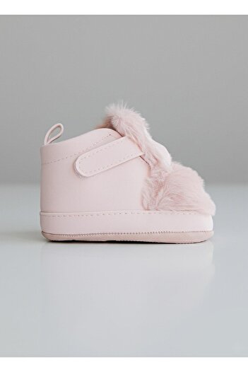 kitikate Pink Rabbit Booties Pink