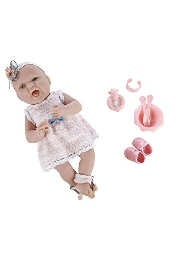 TSUMAB Realistic Baby Doll with Accessories – 16 Inch Soft Body Play Toy for Kids