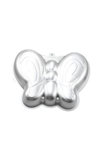 Generic BERAM 3D Butterfly Cake Mould – Food Grade Aluminium Alloy, Non-Stick Bakeware – Butterfly Cake Pan