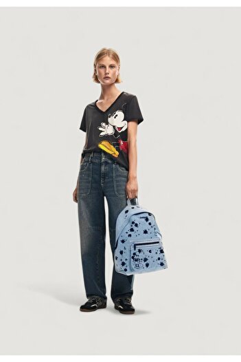 Desigual Rucsac de dama, Desigual, seria Mickey Splendia Mombasa, Azur