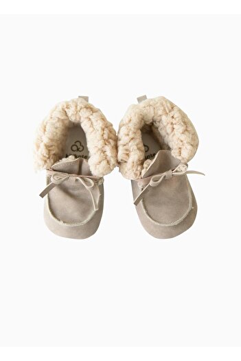 kitikate Dasher Booties Brown