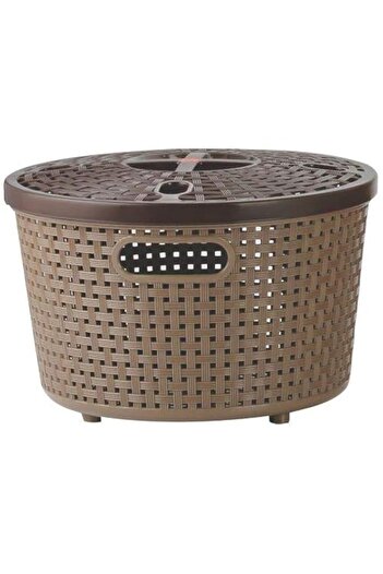 Generic Nakoda Silky Basket With Lid Plastic Container (333)