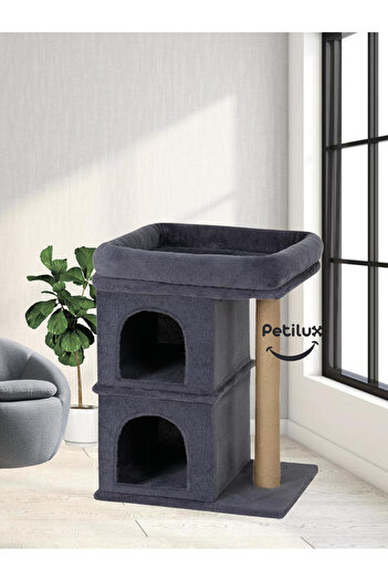 Petilux Double Slot Terrace Cat Resting and Playing Area Ptlx-0113