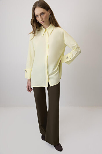 Touché Privé Wide Cuffed POPLIN SHIRT