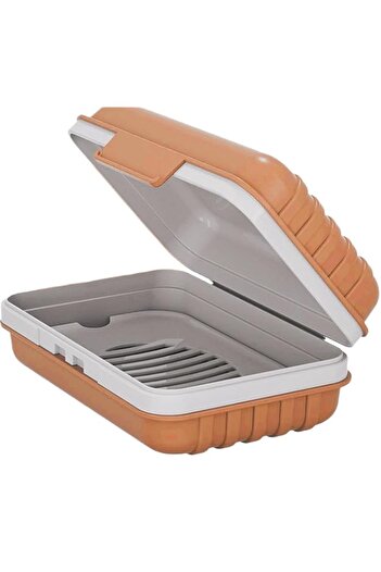 Generic Travel Soap Container With Lid, Portable Drainage Soap Bar Holder, Leak Proof, Suitable For Travel,