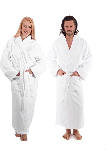 Generic Classic Turkish Towels - Unisex Luxury Plush Velour Premium Cotton Bathrobe - Ultra Soft And Absorbe