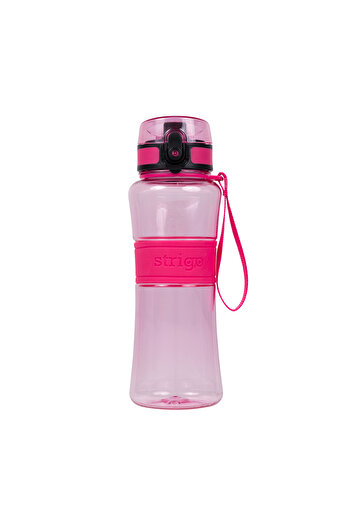 Strigo Bidon cu manson silicon, 600 ml, roz SSC121