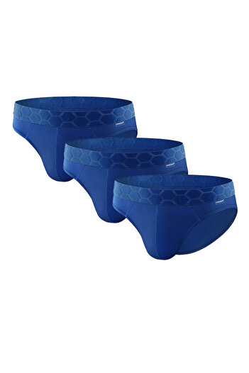 uniconf Set of 3 men's briefs PB40SETRNAV,Uniconf