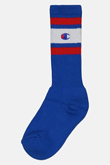 Champion Men Embroidered Logo Crew Socks, Navy
