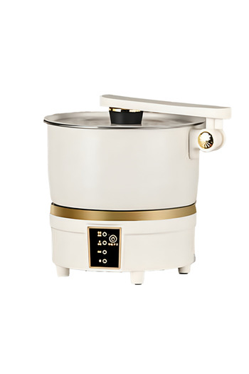 Generic Multifunctional Electric Cooker 2-in-1 Hot Pot & Frying Pan 2L – 750W (White)