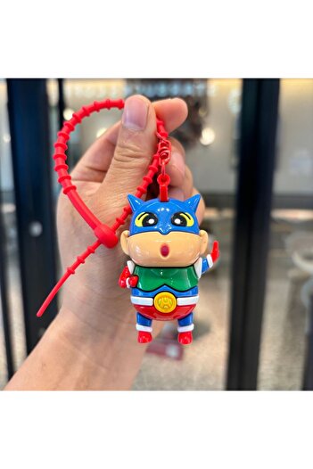 Miniso A Cartoon Crayon Shin-chan Dolls Anime Manga Peripherals Toys Phone Ornaments Bag Backpack Girls Bi.