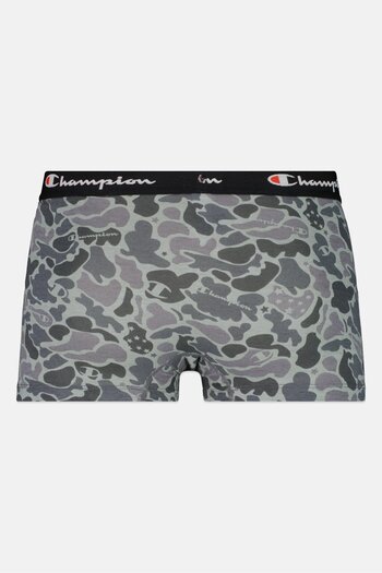 Champion Men 1 Piece Brand Logo Boxer Brief, Camouflage