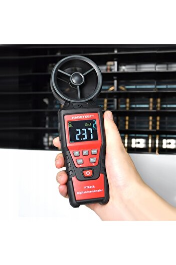 Other ANEMOMETER — WIND SPEED METER, WIND FORCE MEASUREMENT, TEMPERATURE AND VOLUME MEASUREMENT, LCD