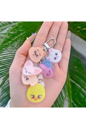 Choice chuanchuanYSK 2025 skzoo Street children's string Acrylic keychain schoolbag backpack Star periphera