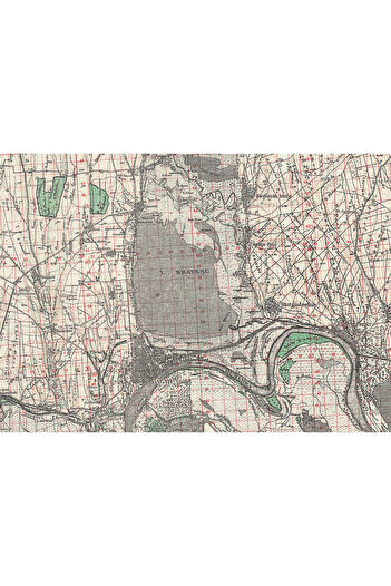 Nostalgia Shop Map of Galati and surroundings, British Army's Geographical Section, 1944, 50x70cm, reproduction