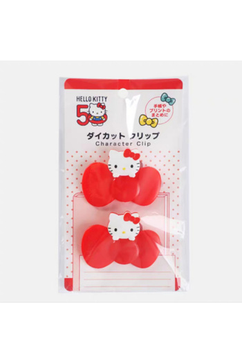 Miniso Hello Kitty Sanrio Hello Kitty Bag Clips Kitchen Snack Savers Food Bags Sealing Clips for Storage Pl