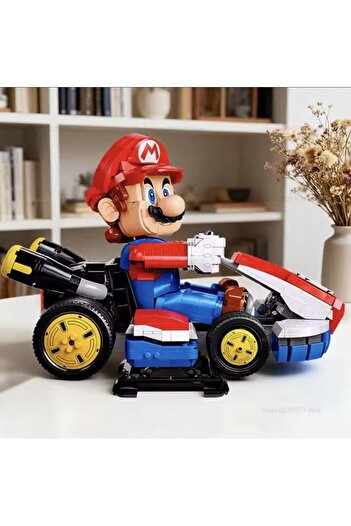 Choice 2508 1972Marioed 72037 نموذج كارت قياسي، مكعبات بناء، لعبة سباق كلاسيكية، مكعبات تجميع T