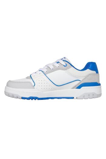 SKECHERS SKX-228 Lace Up Closure Sneakers - Blue/Grey/White