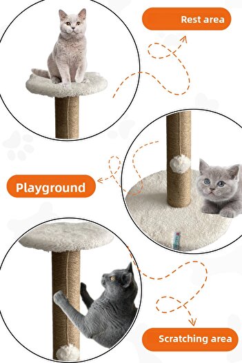 Nursoft Stepplay Scratching Cat Toy - Arbitrary Detailed