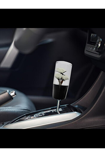 AUTO LUXURY Tofaş Dolmuş Minivan Pickup Truck Gear Shift Knob Transparent Yellow with Rose 1 Piece