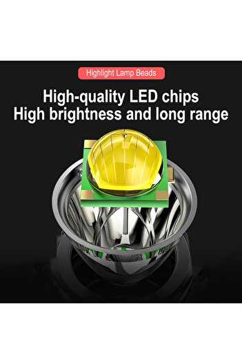 Choice No Battery BORUiT V27 800LM Zoomable LED Headlamp Mirco USB Rechargeable Powerful COB Headlight Wate