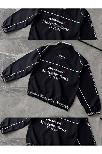 bergibo Waterproof padded bomber jacket - merce bmw ferra