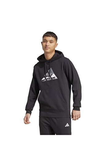 adidas Men's Hooded Sweet m Camo 3B Hd Jm6378