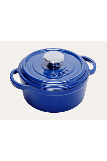 Sürel 20 cm Round Pot Shiny Dark Blue