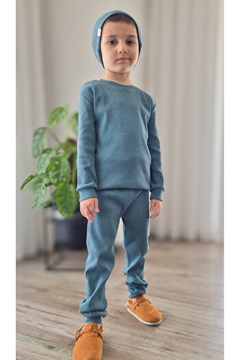 BALKABAĞI Fitilli Petrol Unisex Bebek&çocuk 3'lü Takım